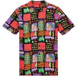 ADJUST ALLOVER PRINT SHORT SLEEVE SHIRT